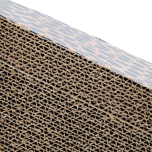 Asdf586Io Cat Scratcher Cardboard For Scratch Play Perch, Harden Corrugated Paper Pet Cat Claws Grinding Board With Catnip (Large Size) Earthy Ye #TOP7
