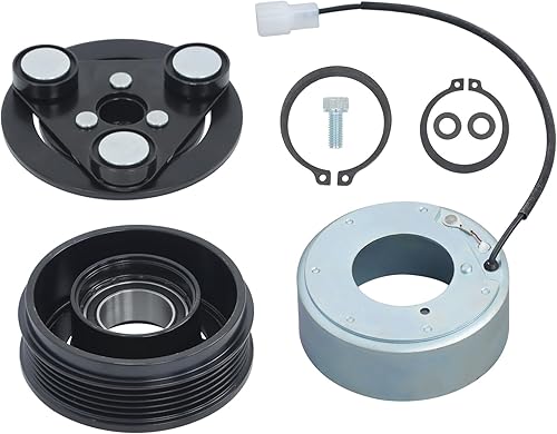 WFLNHB Reemplazo del embrague del compresor de CA del A/C para Mazda 3 2004-2009 No Turbo Modelo Reemplazo para Mazda 5 2006-2010
