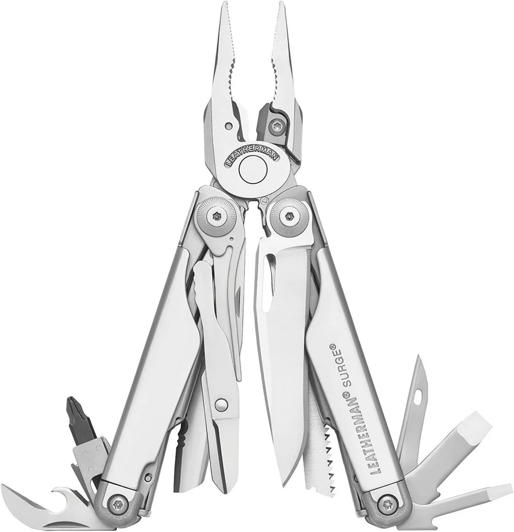 Surge Multi-Tool - 21 Heavy-Duty Tools with Blades, Stainless Steel