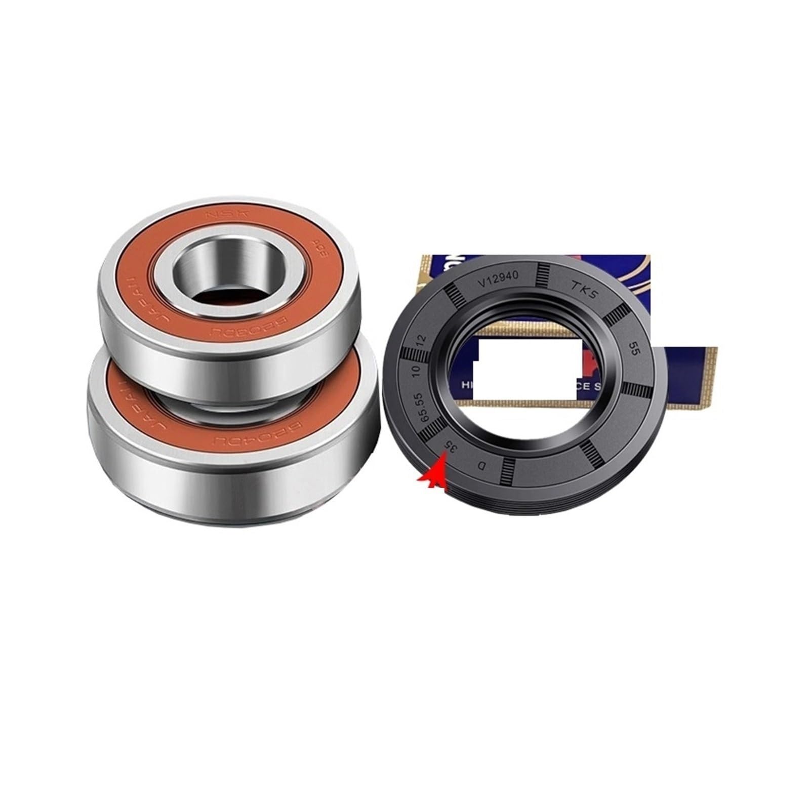 Rodamientos De Lavadora (+ 6205 6206 35 65,55 10 12，Compatible Con Samsung