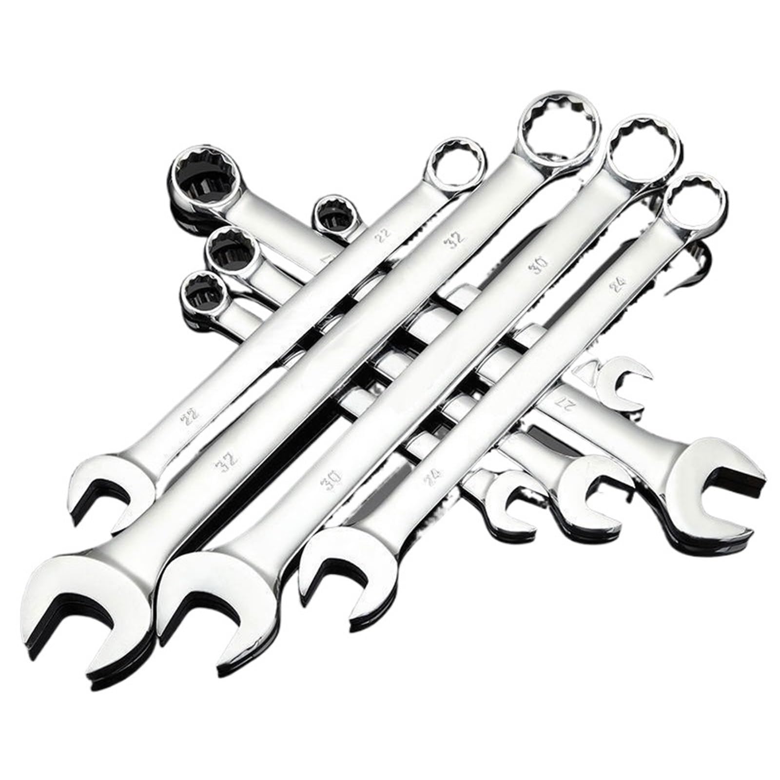 ZGUOUZANTYE Ratcheting Wrench Set, 1Pcs Combination Metric Wrench Set 6-32mm Chrome Vanadium Opened Ring Combo Spanner Nut Tools for Car Repair Hand(13mm)