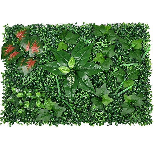 Tapis de buis artificiels avec fleurs : oubliez l'entretien des haies de jardin