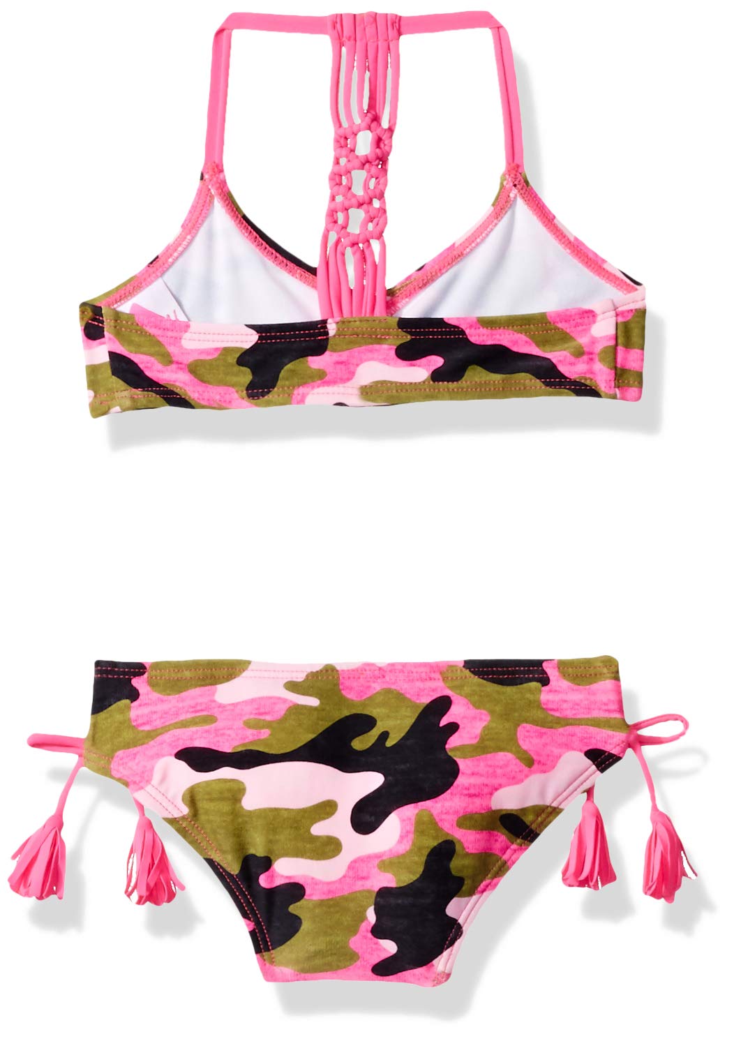 Kanu Surf Girls' Willow V-Neck Bikini Beach Sport 2-Piece Swimsuit