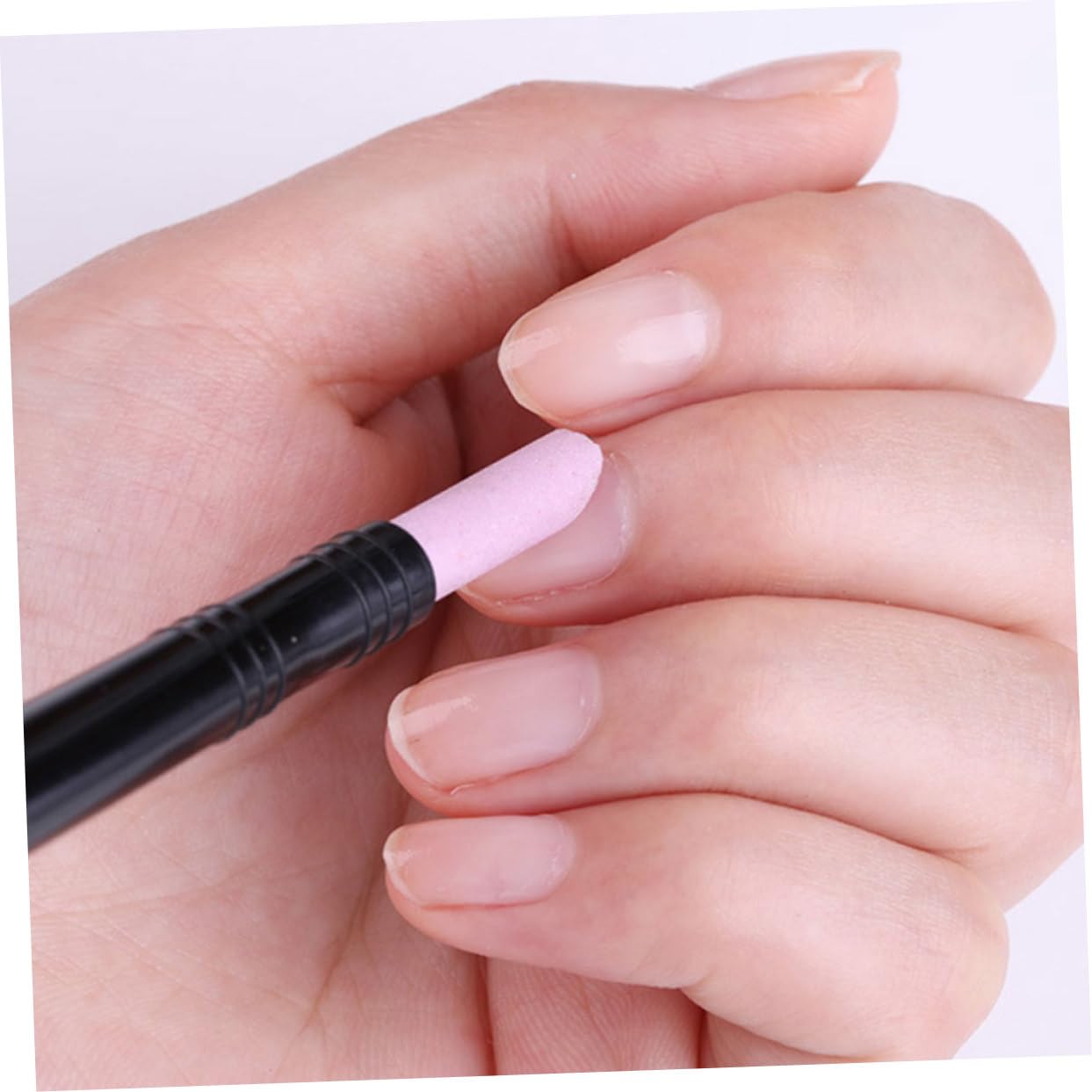 Healeved 15pezzi Penna Pietra Pomice Doppia Testa Per Rimozione Cuticole e Limatura Unghie Strumento Manicure Sicuro e Riutilizzabile Per Unghie e Pulite