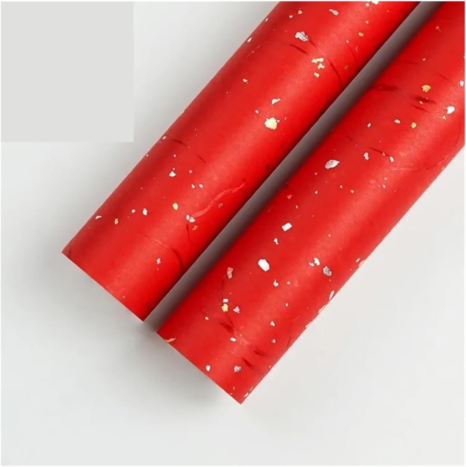 Papier do pakowania bukietów, 60 * 60 cm koreański kwiatowy papier do pakowania DIY - 5 arkuszy złote/srebrne brokaty, do bukietów