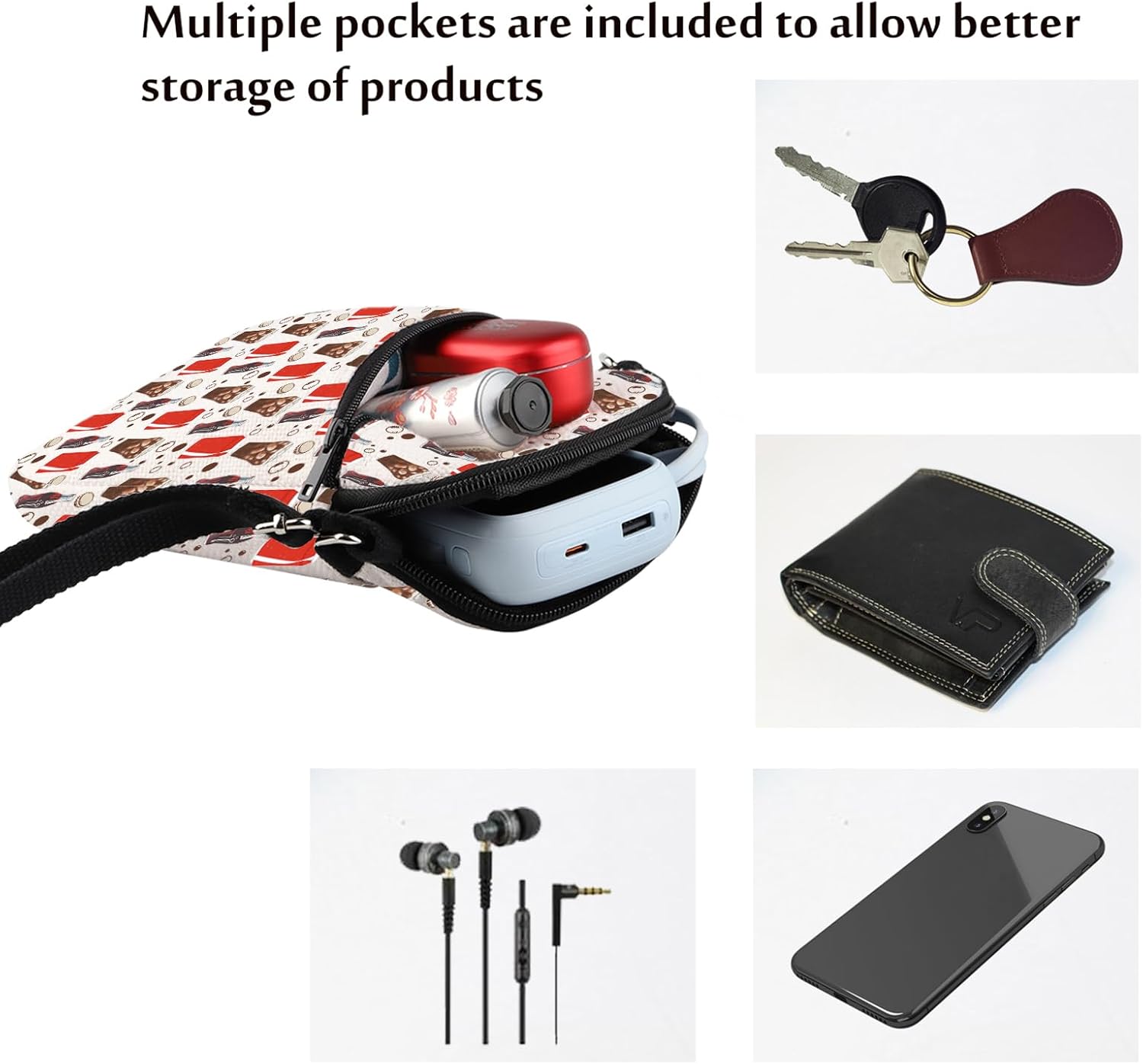 Drinking Gift Soda Lovers Crossbody Bag Soda Drink Addict Handle Bag Vodka Drinker Carry On Bag (PowerDietCokCross) - Image 6