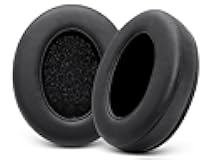 GVOEARS Replacement Earpads for HyperX Cloud/Alpha, Audio Technica M50X/M40X, Turtle Beach Stealth, Ear Pads Also fit Sony MDR-7506 Series & More, Cushions with Softer Protein Leather, Memory Foam