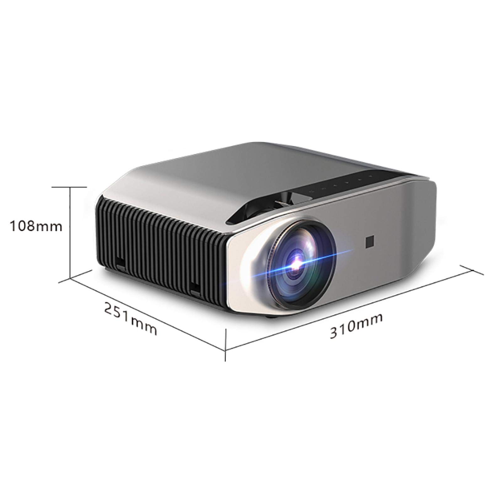 1920 * 1080P risoluzione Full HD 3D proiettore multi-schermo USB 4K proiettore