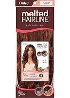 Vista 7 de Outre Peluca de cabello fundido HD con encaje frontal SELENE (DR2-ámbar dorado)