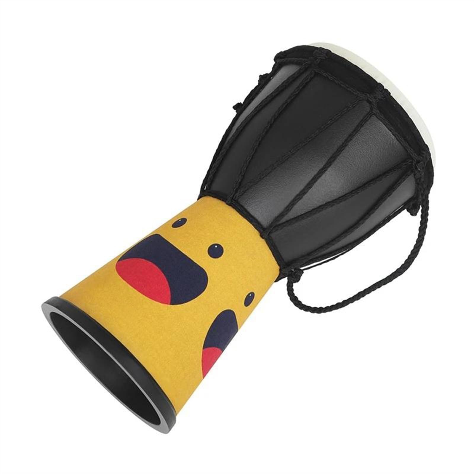 4-calowy Afrykański Bęben Djembe Z PVC, Dobry Dźwięk, Tradycyjny Instrument Afrykański Djembe dla Początkujących