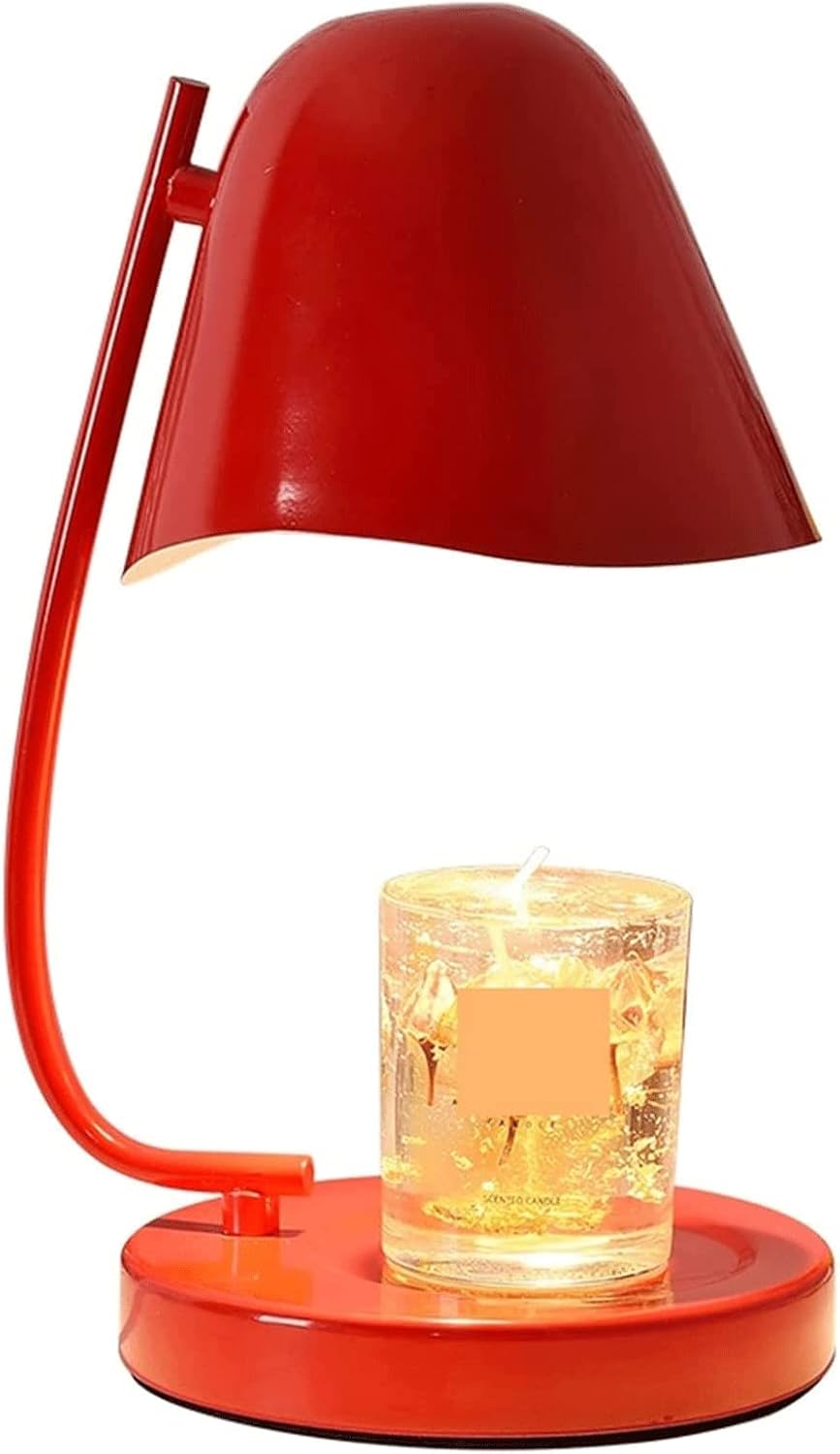 OLOTU Candle Warmer Lamp Creative Mushroom Shape Melting Wax Lamp Metal Candle Lamp Soft Light Dimmable Candle Warmer Lamp for Scented Jar Candles Home Decoration