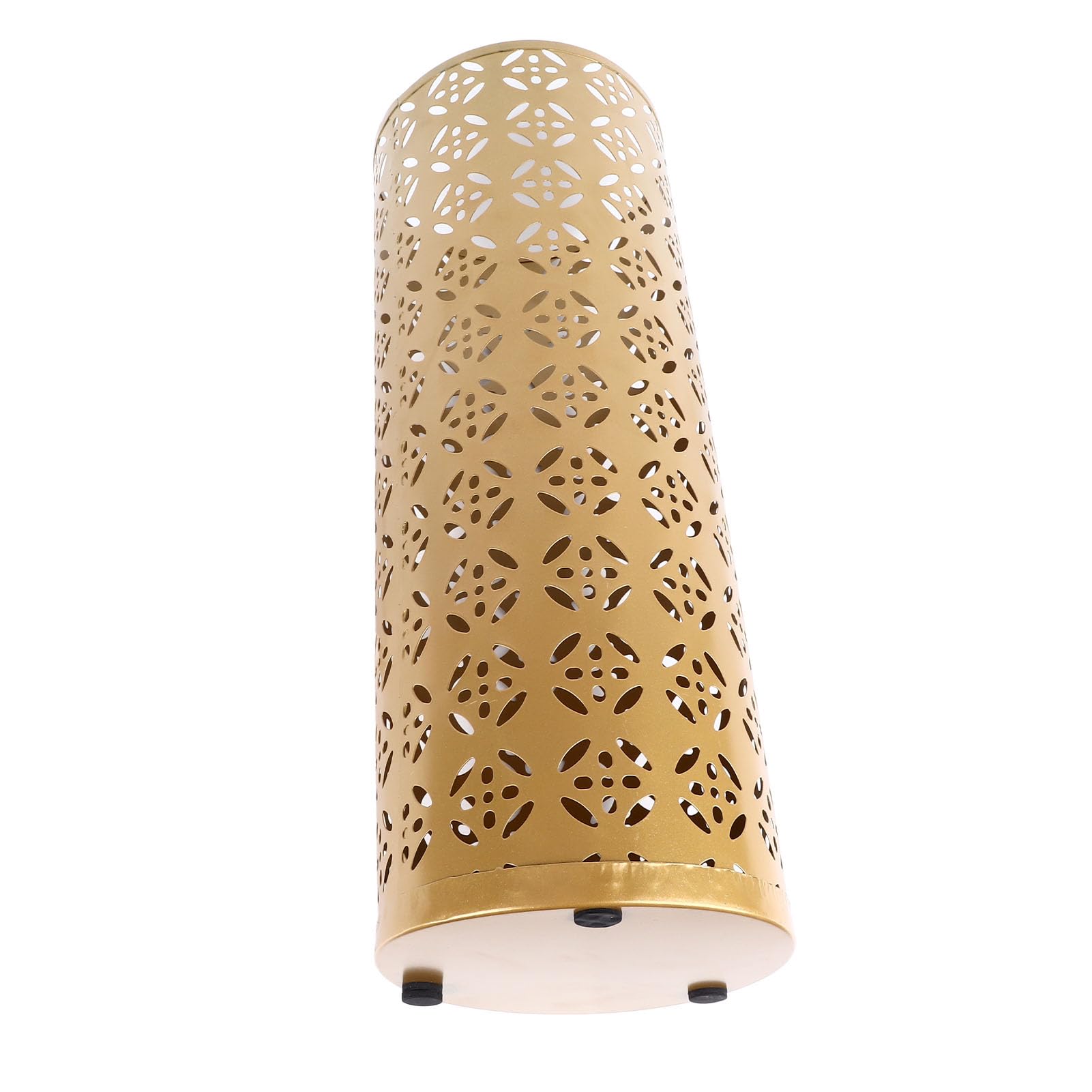 Fabater Paragüero, Soporte de Metal para Paraguas, Organizador Interior con Diseño Hueco, Almacenamiento de Paraguas para Entrada, Oficina, Hogar (GOLD)