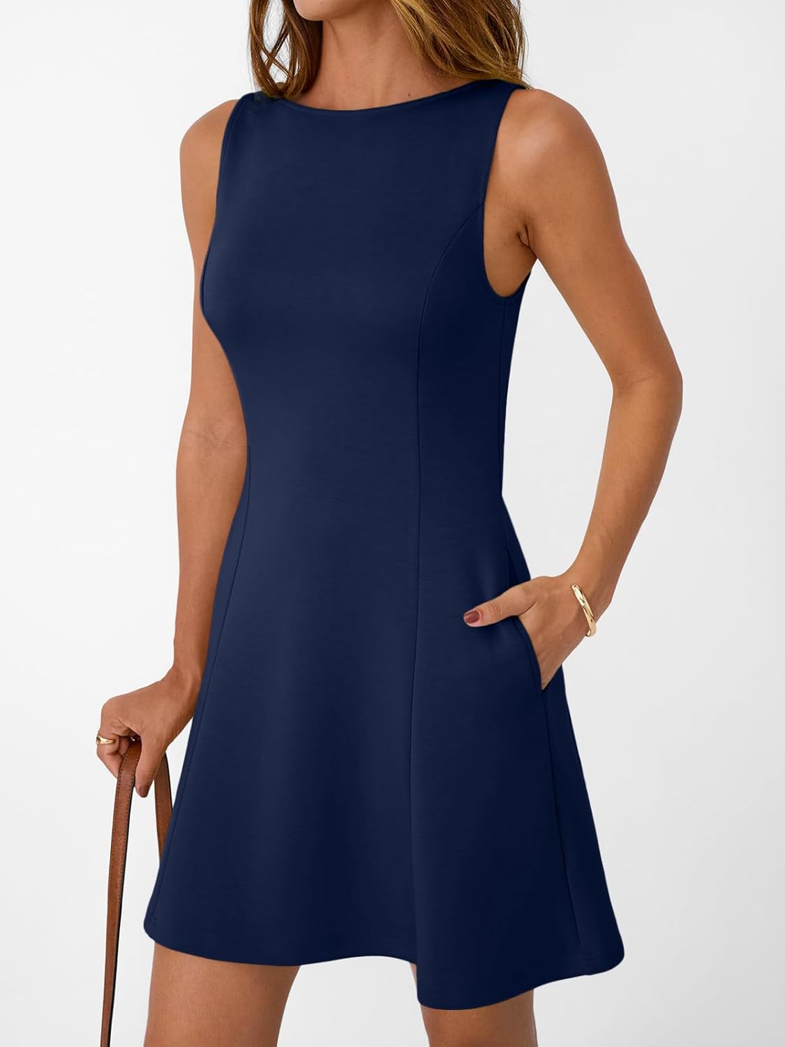 LILLUSORY Women's A-Line Mini Dress