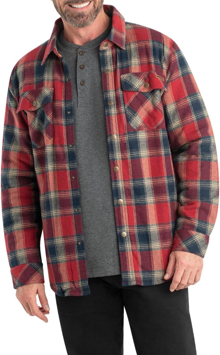 Archer Flannel Thermal Lined Shirt Jacket
