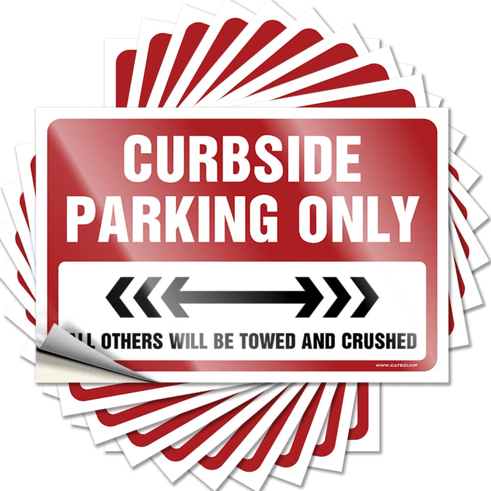 Tattoos - Scented Accessory Curbside Parking Only for Gathering Backyard Accessories(8X12CM)