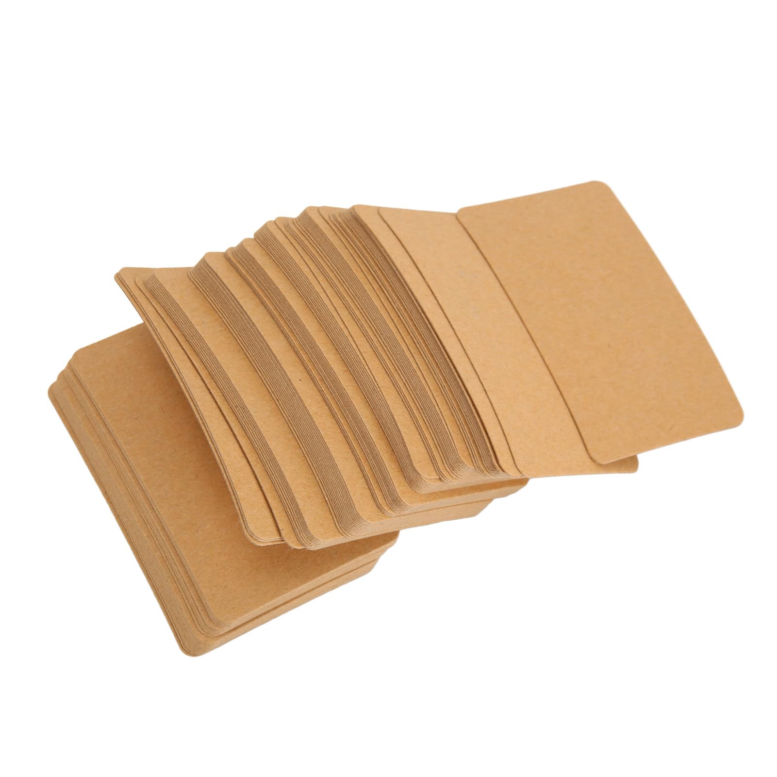 Heavyweight Brown Kraft Cardstock - 50 Sheets, 8.5x11 Inches, 300 GSM For Arts & Crafts