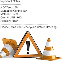 Vista 2 de Piñón trasero de acero - 38T para Suzuki LT-R450 QuadRacer 2008