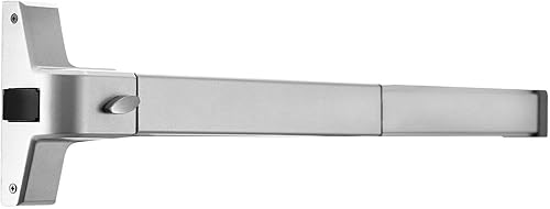 Miniatura 12 de VEVOR Dispositivo de salida de pánico de barra de empuje, con palanca exterior, barra de salida de emergencia comercial Dispositivo de salida de