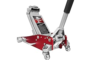 Arcan ALJ3T Aluminum and Steel 3 Ton Car Jack - Quick Lift Dual Piston Pump
