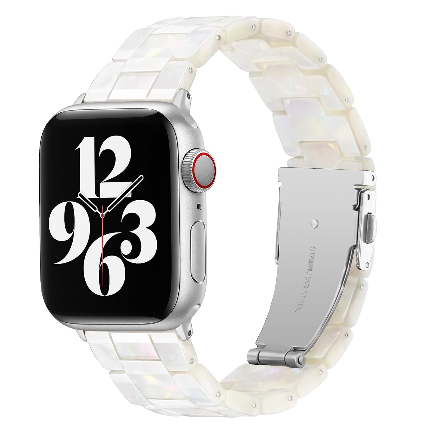 Bestig Resin Band Compatible with Apple Watch Bands for Women 40mm 38mm 41mm 42mm(Series 11 10), Lightweight Waterproof St... - Review, Price and Buying Guide
