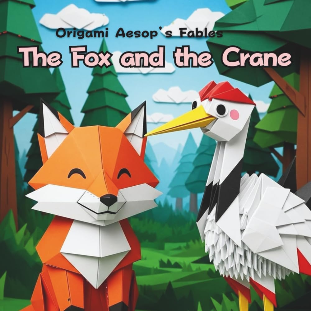 The Fox and the Crane: Origami Aesop's Fables