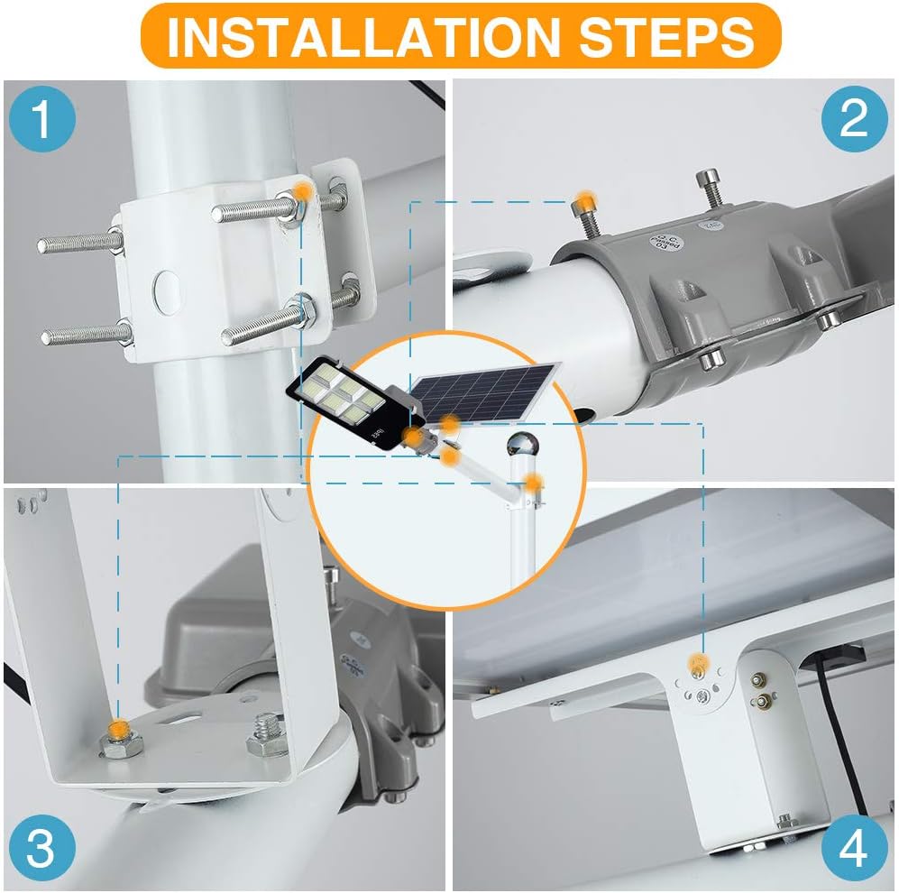 Super Cheap 🛒 400W LED Solar Street Lights Outdoor, Dusk to Dawn Security Flood Light with Remote Control & Pole, Wireless, Waterproof, Perfect for Yard, Parking lot, Street, Garden and Garage Up To 60% OFF 400W LED Solar Street Lights Outdoor, Dusk to Dawn Security Flood Light with Remote Control & Pole, Wireless, Waterproof, Perfect for Yard, Parking lot, Street, Garden and Garage