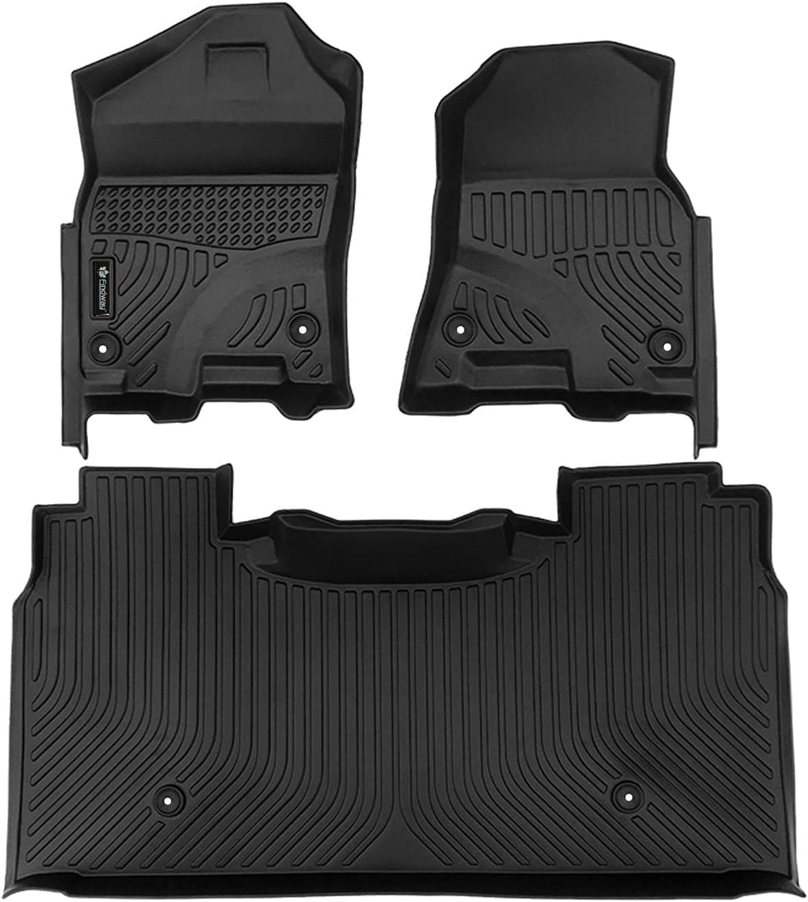 Findway F100 3D Car Floor Mat/Liner (TPE Rubber) for 20192023 Ram 1500