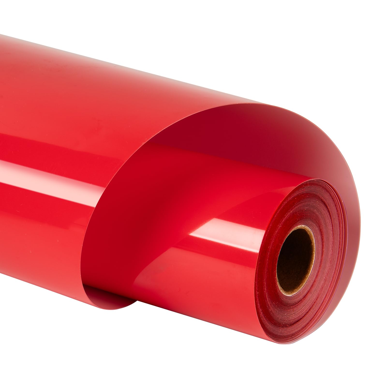 HTVRONT Red Heat Transfer Vinyl Roll, 12" x 30ft Iron on Vinyl for Shirts