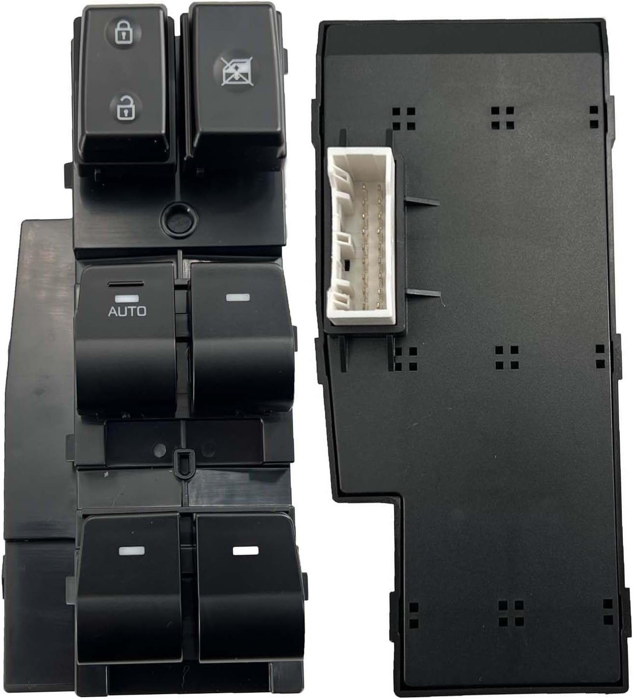 DEVMO Driver Master Power Window Switch W/Auto Compatible with Elantra 2015-2022 93570-F2000