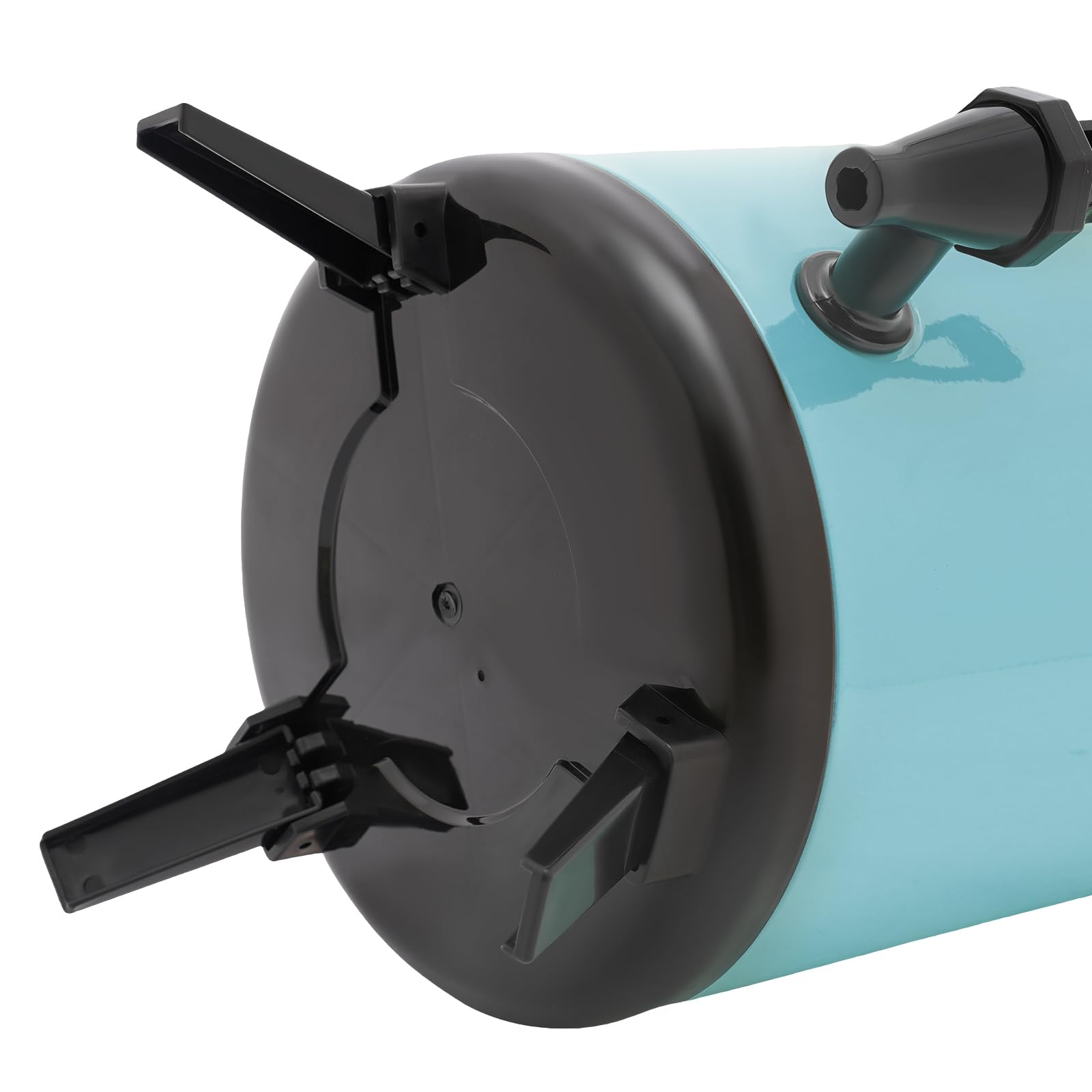 Dispenser per bevande da 12 l, contenitore isolato, in acciaio inox, per acqua calda e fredda, con rubinetto, distributore di bevande per caffè, cioccolato, tè al latte, succo (blu)