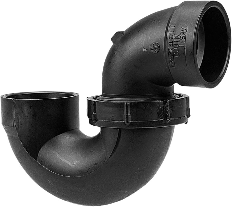 NIBCO5895 Series ABS DWV Pipe Fitting, Trap, 2" Hub