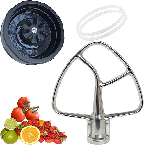 Batidor de borde flexible de acero inoxidable para cocina y licuadora, solo compatible con Nutri Ninja Foodi Power Blender SS150, SS151, SS300, disponible en Yaxa El Salvador