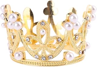 Kenrtuers Newborn Girls Boys Photography Props Gold Crown Little Baby Photo Crown Accessories Infant Prop