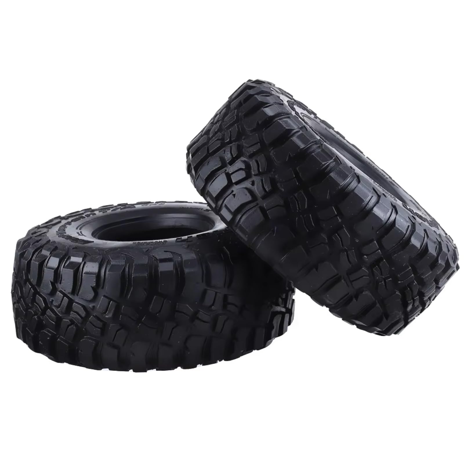 Pezzi Modelli RC Per TRX4 90046 90047 D90 D110 1/10 4 Pezzi 120mm 2.2" Mud Grappler Pneumatico In Gomma Pneumatici Ruote RC Accessori Di Ricambio Per Auto