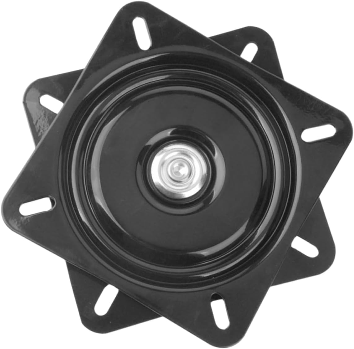 GANAZONO Commercial Grade Seat Swivel Plate for Replacement Parts Square Office Chair Swivel Base