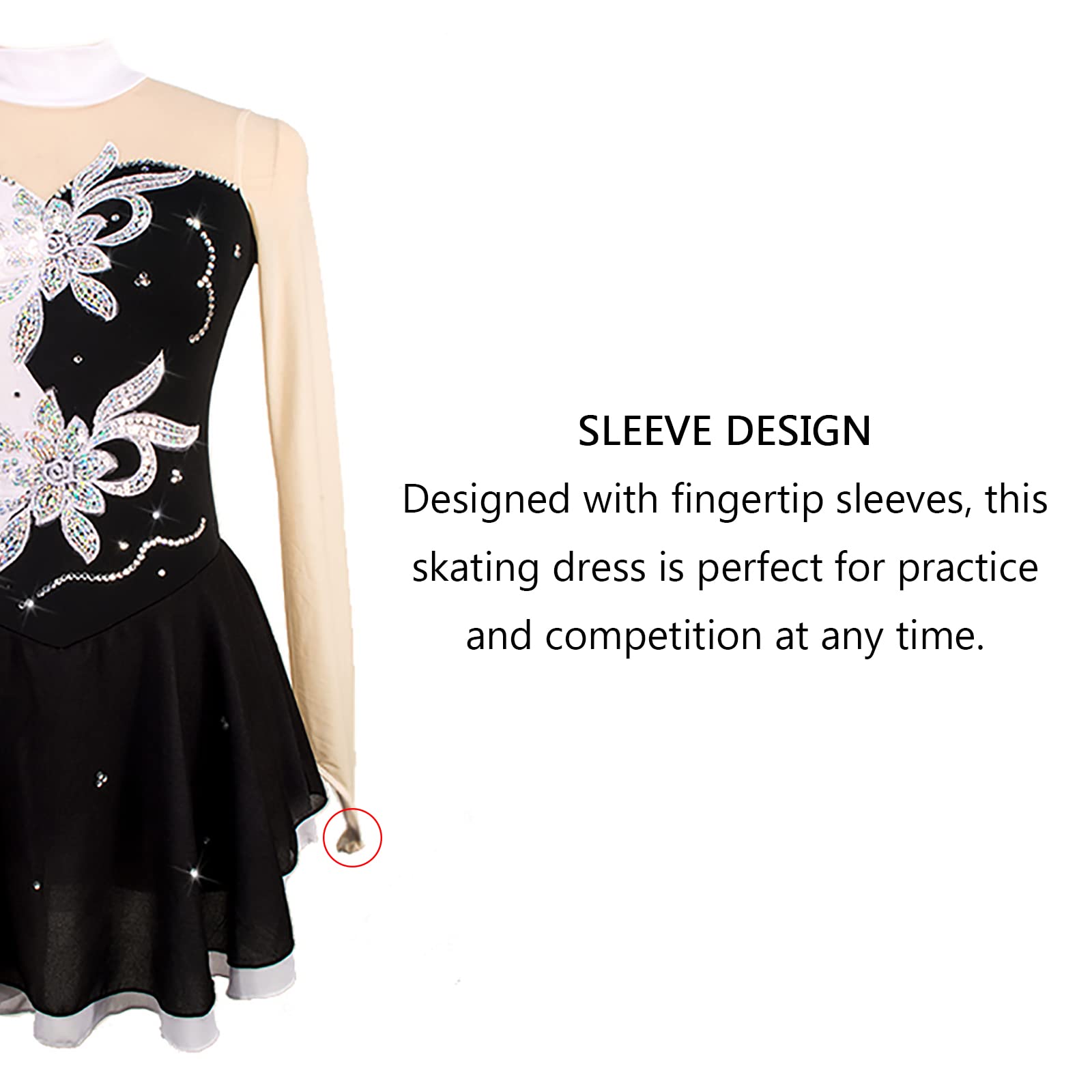 FLAG Donna 17" PANNELLO Skater Gonna Gilet OLIMPIADI - Foto 8