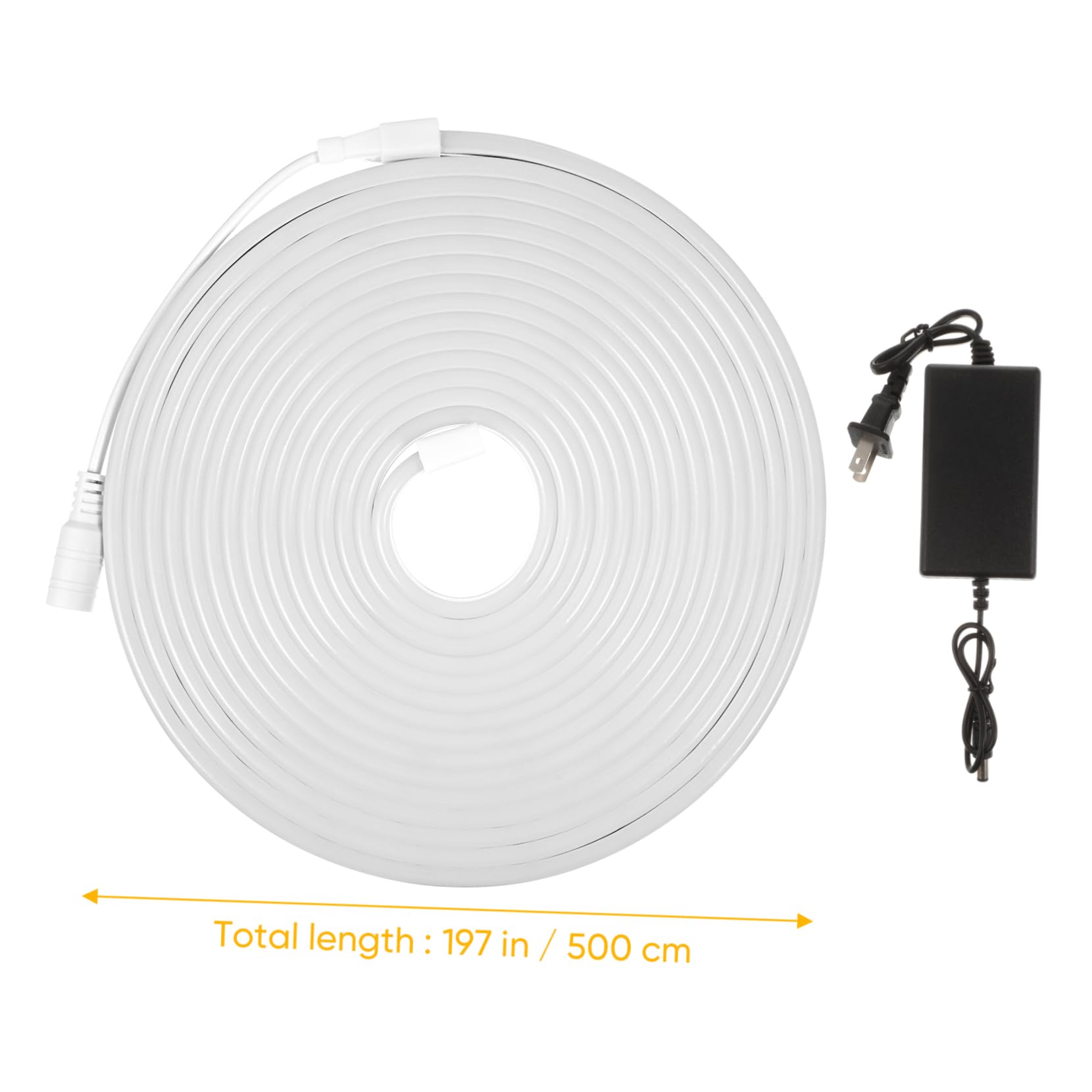 Levemolo Led Rope Lights 5m Led Light Strip High Brightness Versatile for Decor Indoor Outdoor Easy Installation