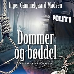 Diseño de la portada del título Dommer og b&oslash;ddel