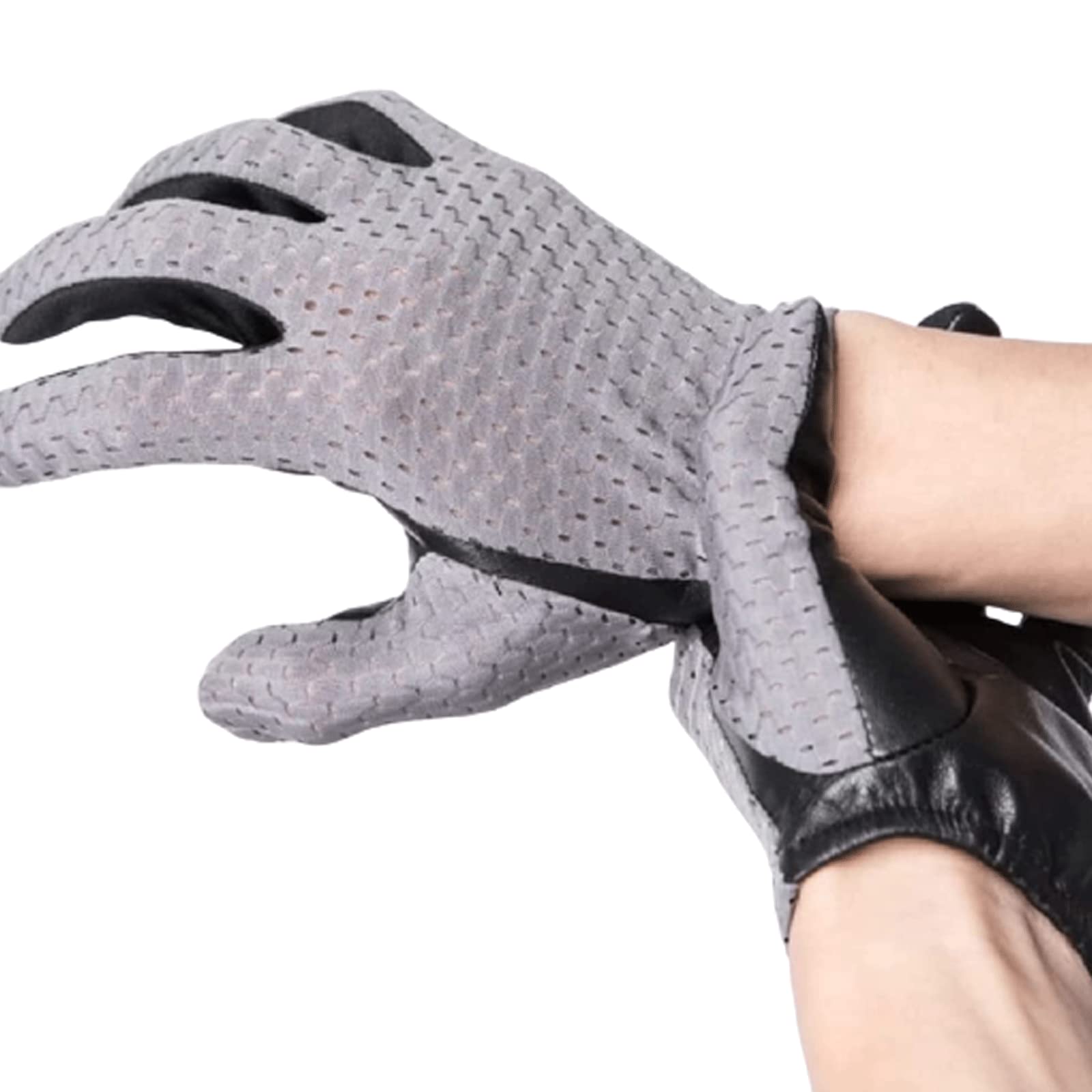 Habiba Mitones Guantes para Hombres y Mujeres, Mitones de Pantalla táctil Transpirables con Agujeros pequeños, Guantes de Dedo Completo Impermeables cálidos de Invierno para Montar al Aire Libre Útil
