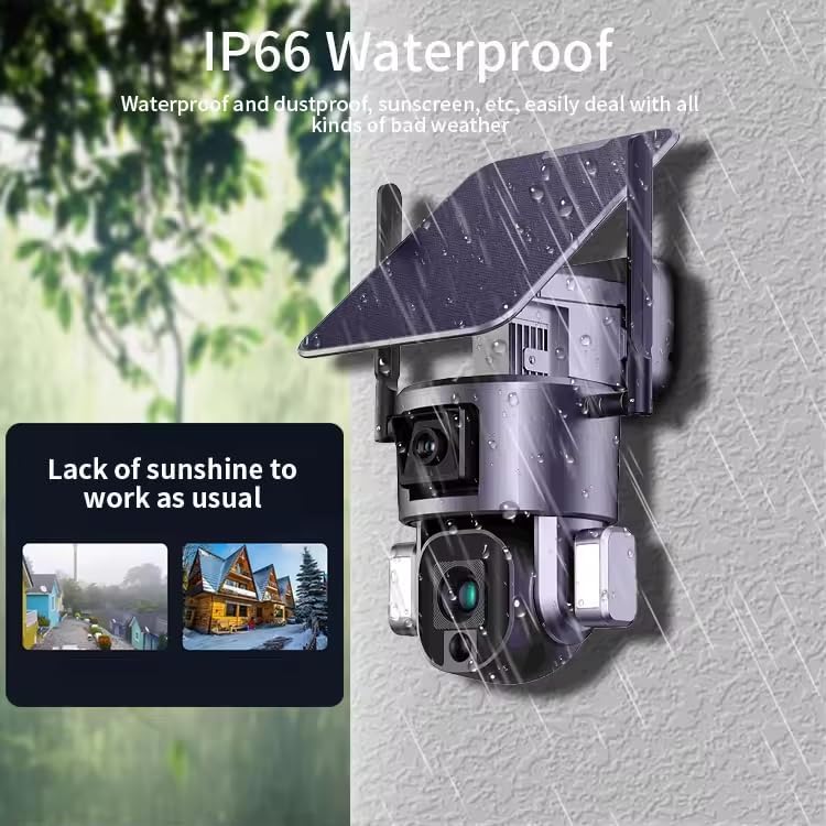 進化一体&分離両用型・500万高画素】YESRAMO 防犯カメラ 屋外