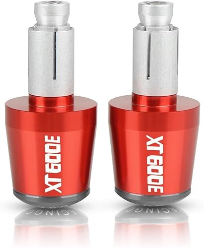 Miniatura 7 de Empuñaduras de manillar de motocicleta de 78 pulgadas, 0.866 in, agarres para manillar de motocicleta, tapa de extremo para Yamaha XT660E XT660 XT