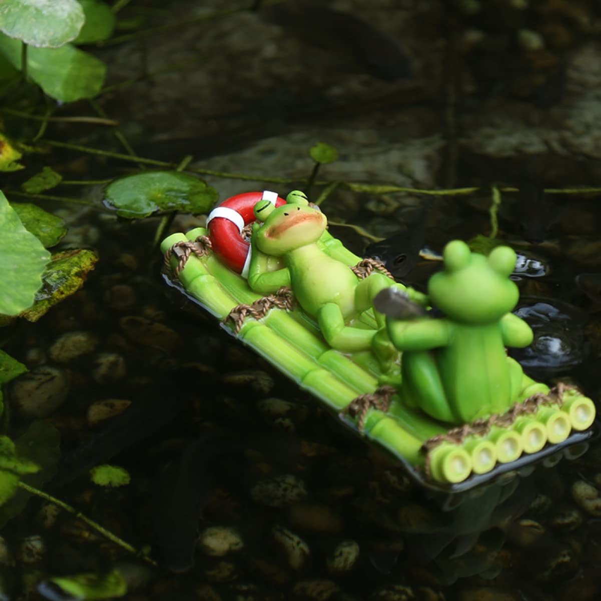 Amazon.co.jp: MJKQ9 カエル 置物 色A07 かえる グッズ 玄関 雑貨 人形