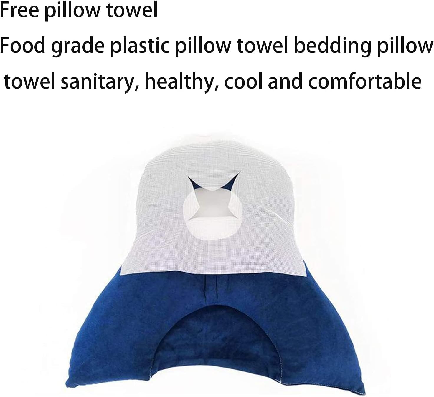 Face Down Cushion Pillow for Post-Eye-Surgery Use Height Adjustable Face Pillow Face Down Tabletop Massage Kit for Post Vitrectomy Post Eye Surgery Use