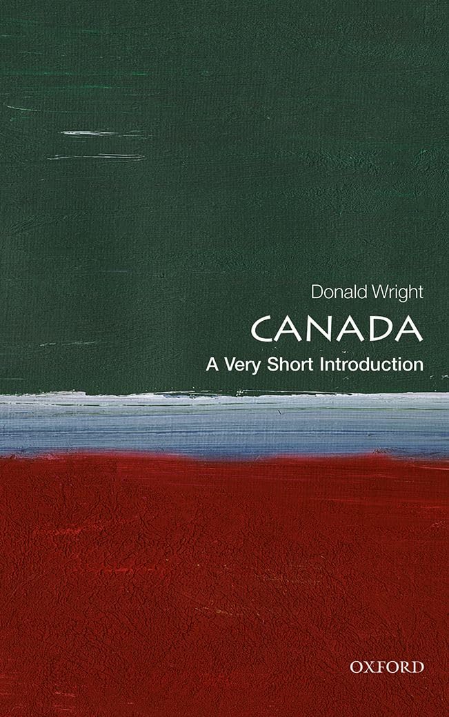 Canada by Donald Wright PAPERBACK 9780198755241