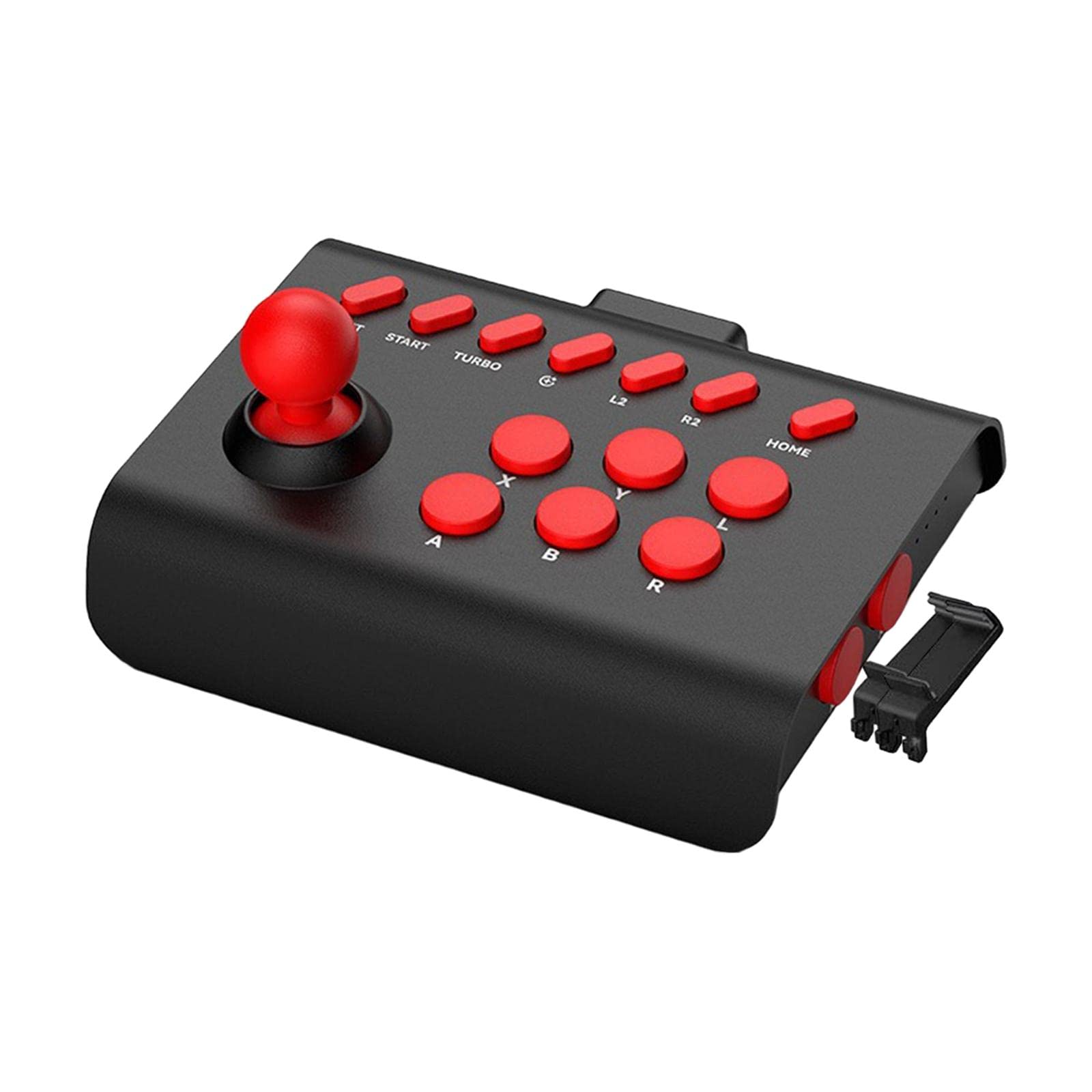 3 set di joystick da gioco arcade rocker 13 pulsanti per console di gioco smartphone computer nero rosso 14,5 x 7 x 11,5 cm