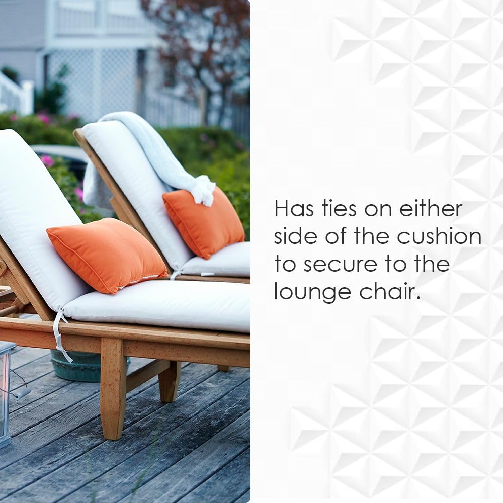 Amazon.com : RSH DECOR Tufted Chaise Lounge Seat Cushion, 72
