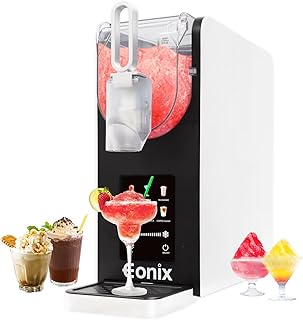 Slushie Machine No Ice Needed,64OZ Slushy Machine for Home with Auto-Clean Function,Commercial Frozen Drink Maker,6 Pre-Set Programs,LED Display,Frozen Margaritas,Frappés,Milkshake ﻿