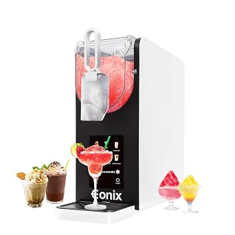 Slushie Machine No Ice Needed,64OZ Slushy Machine for Home with Auto-Clean Function,Commercial Frozen Drink Maker,6 Pre-Set Programs,LED Display,Frozen Margaritas,Frappes,Milkshake