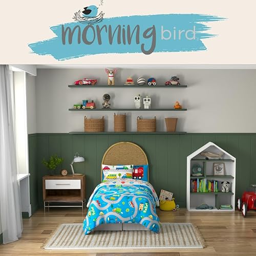 Miniatura 382 de Franco - Juego de edredón y sábanas supersuaves con funda, para niños, 7 piezas, tamaño matrimonial, Five Nights at Freddy's Cinco noches en Freddy's