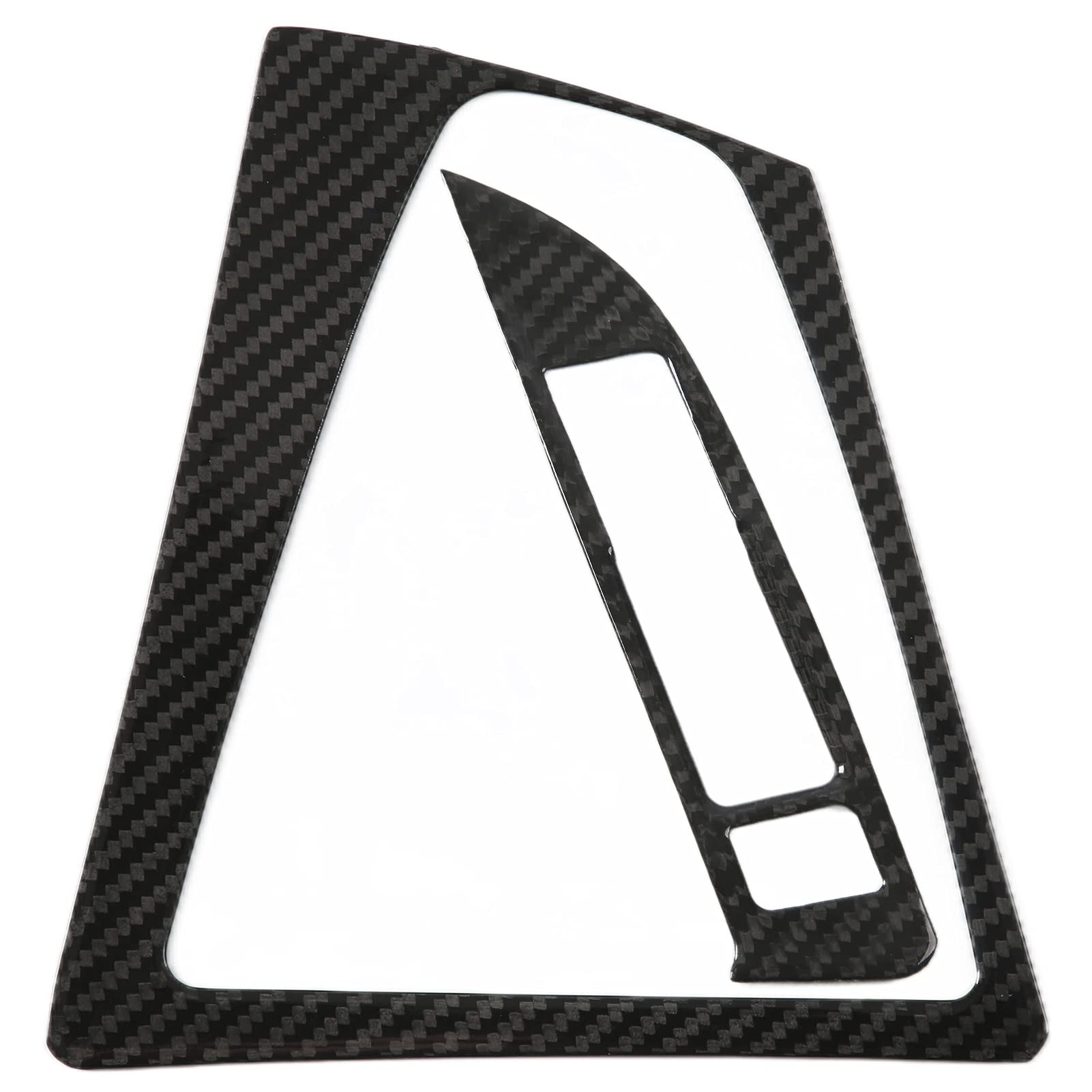 Embellecedor del Panel de de Marchas Cubierta del Panel de de Marchas de Fibra de Carbono 2 Piezas de Repuesto Adhesivas Protege contra Arañazos y Polvo para M3 M4 F80 F82 F83 2014 2019 LHD